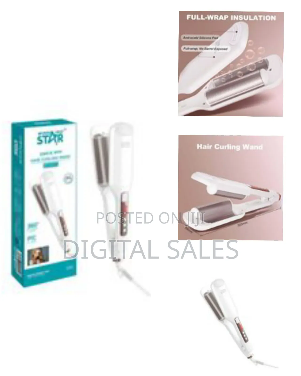 Winning Star Ac100v-240v Hair Straightener Flat Iron