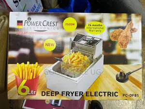 Power Crest Pc-Df81 6ltr Electric Deep Fryer.