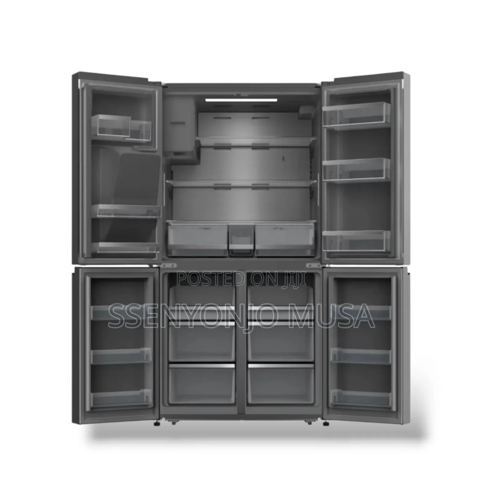 Hisense 680l Multi-Door Smart Fridge With Water Dispenser