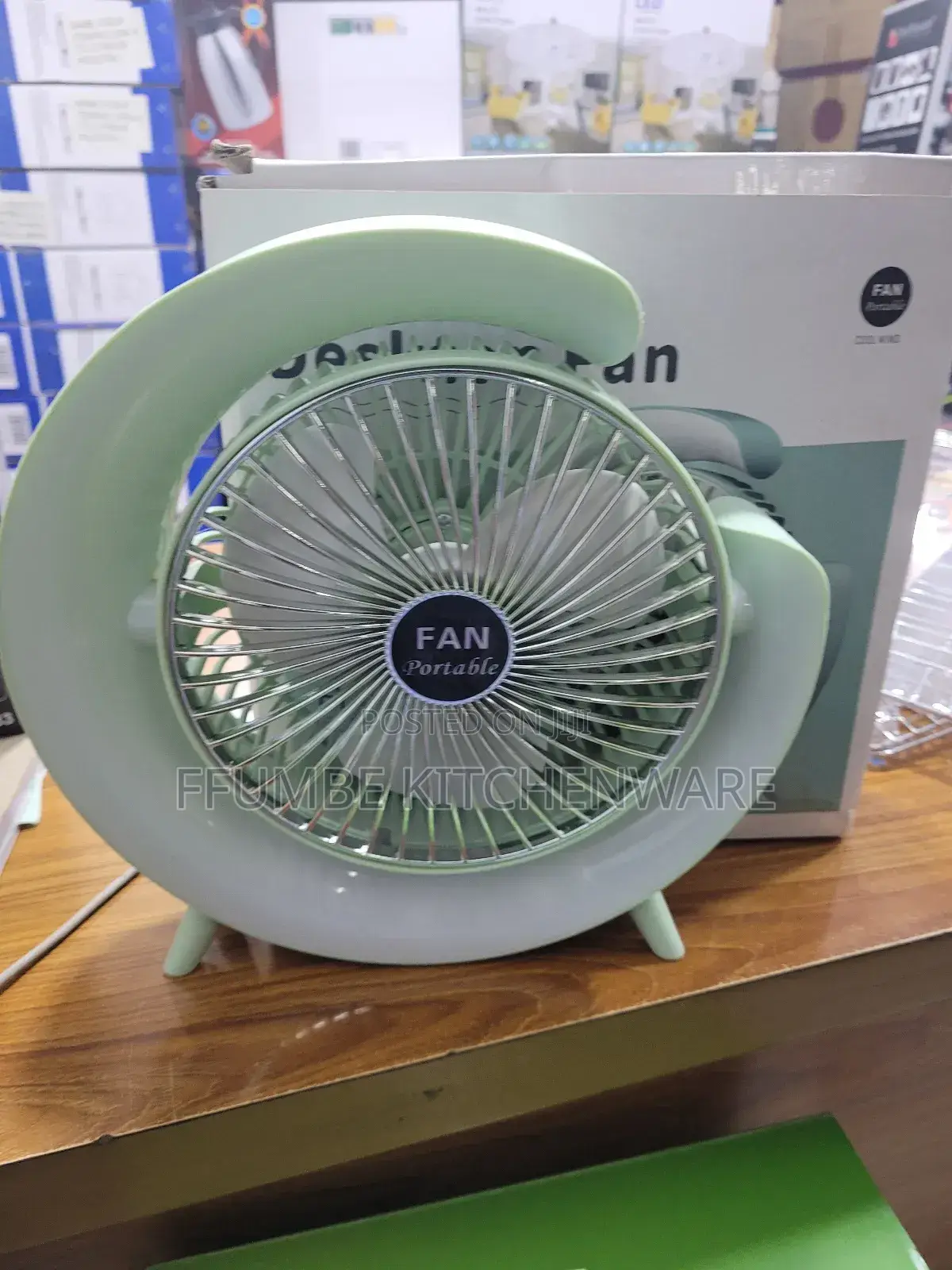 Desk Top Fan or Rechargeable Fan