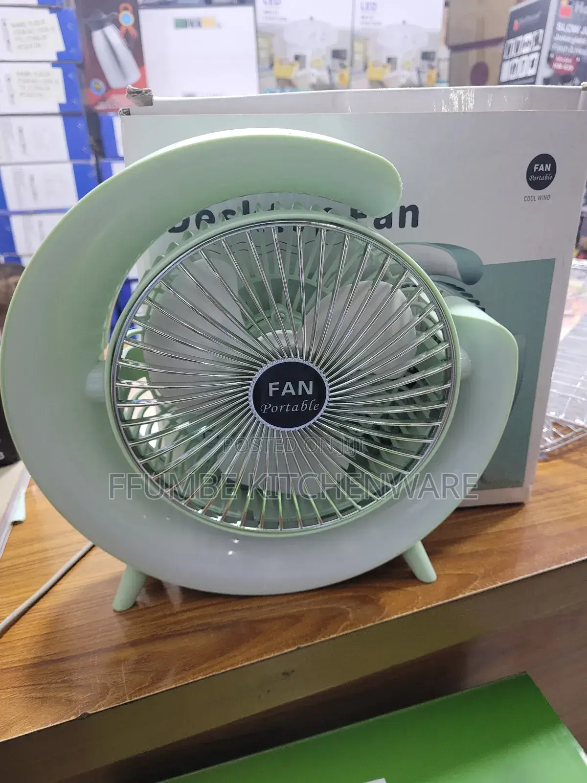 Desk Top Fan or Rechargeable Fan