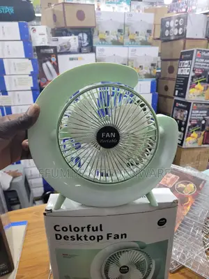 Desk Top Fan or Rechargeable Fan