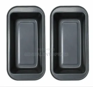 25cm Metallic Loaf Pan Used for Baking Bread 1pc
