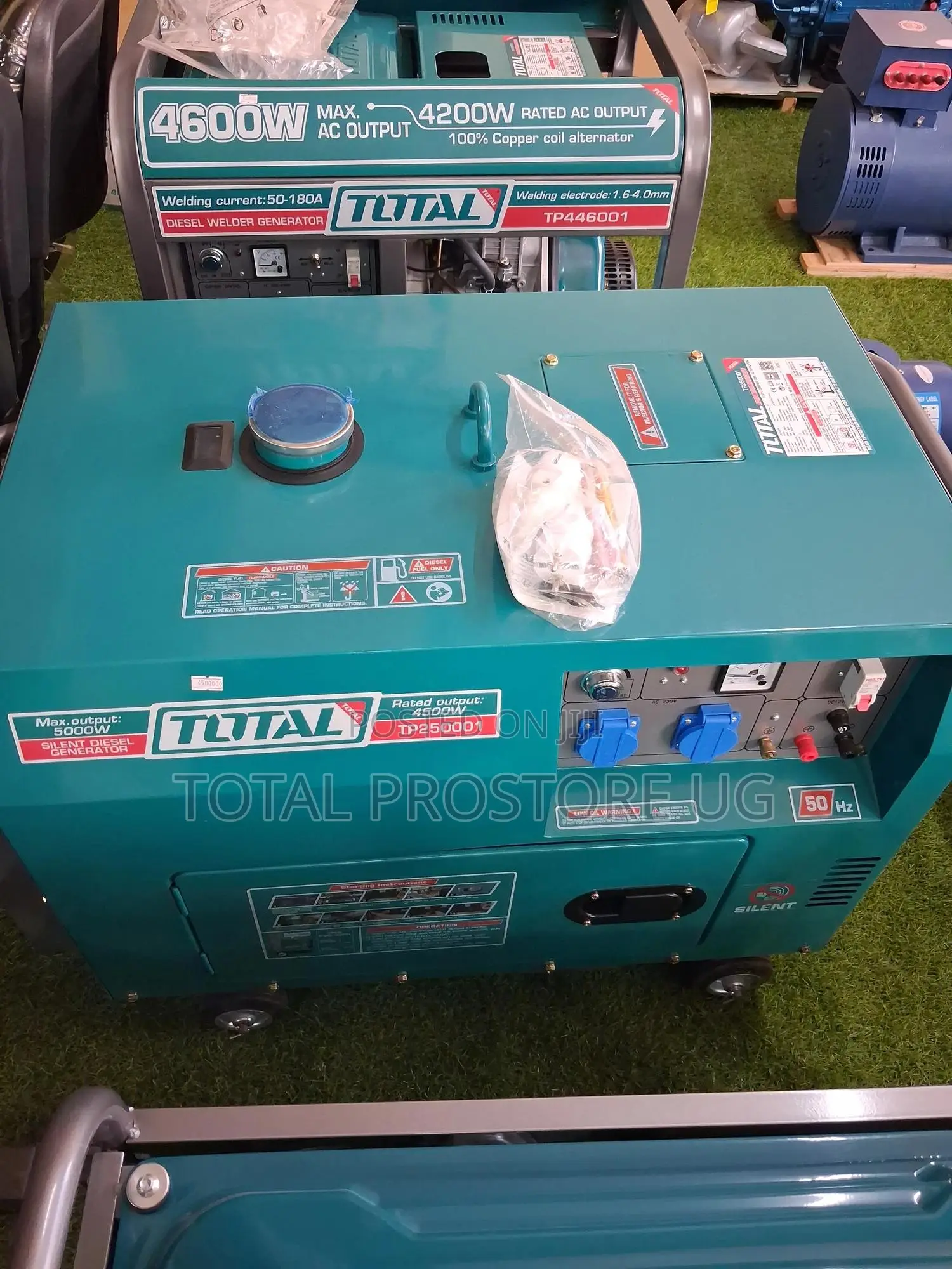 Silent Diesel Generator 5kW Single Phase