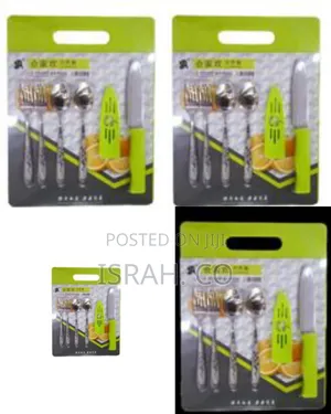 Kitchen Set With 2 Table Spoons 2 Forks Kitchen Peeling Knife