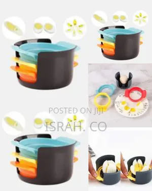 4 In1 Egg Slicer Cutter For Hard Boiled Eggs