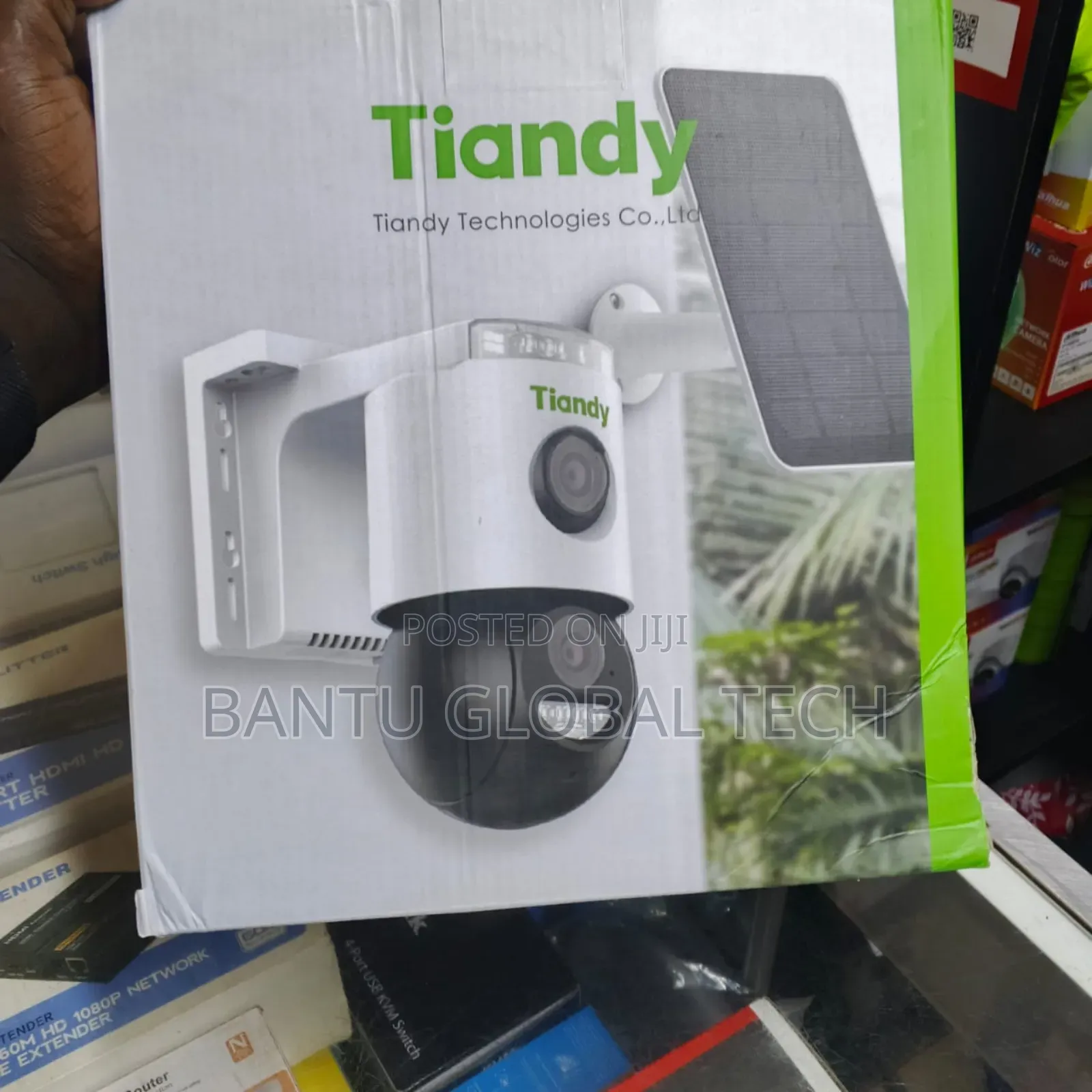 Tiandy 4g Dual Lens Solar Camera