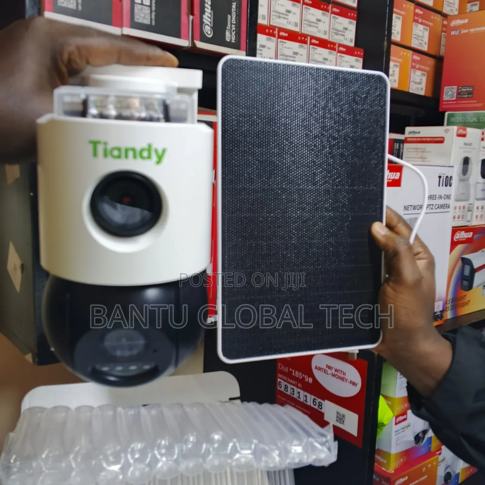 Tiandy 4g Dual Lens Solar Camera