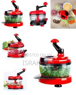 1.5l Manual Food Processor Meat Grinder Vegetable Chopper Shredder.