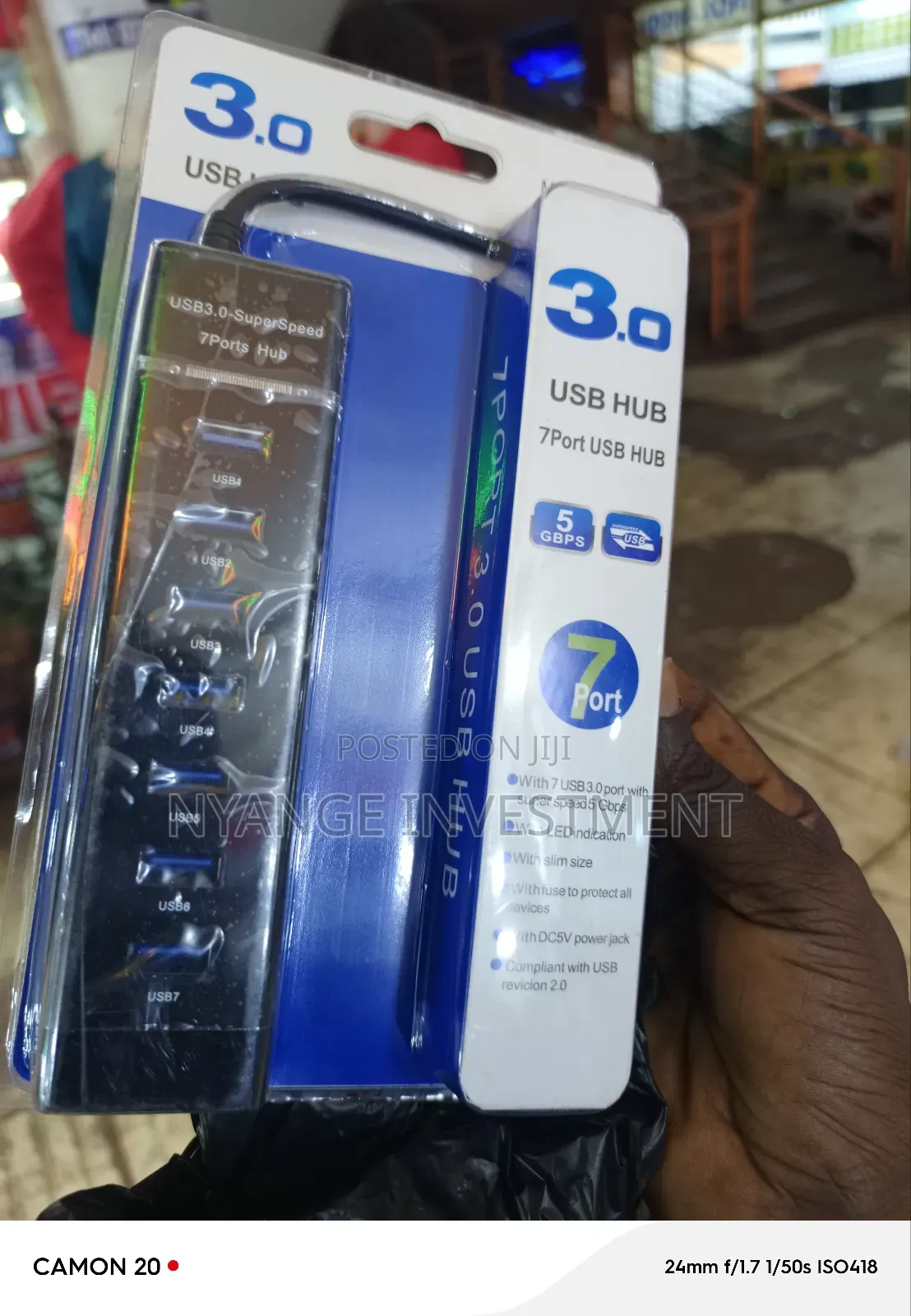 7port Usb Hub. Computer Usb Hub 7ports