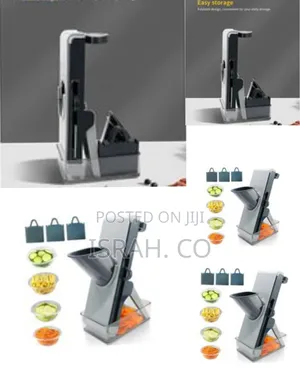 Kitchen Vegetable Chopper, Adjustable Vegetable Cutter With 3 Cutting