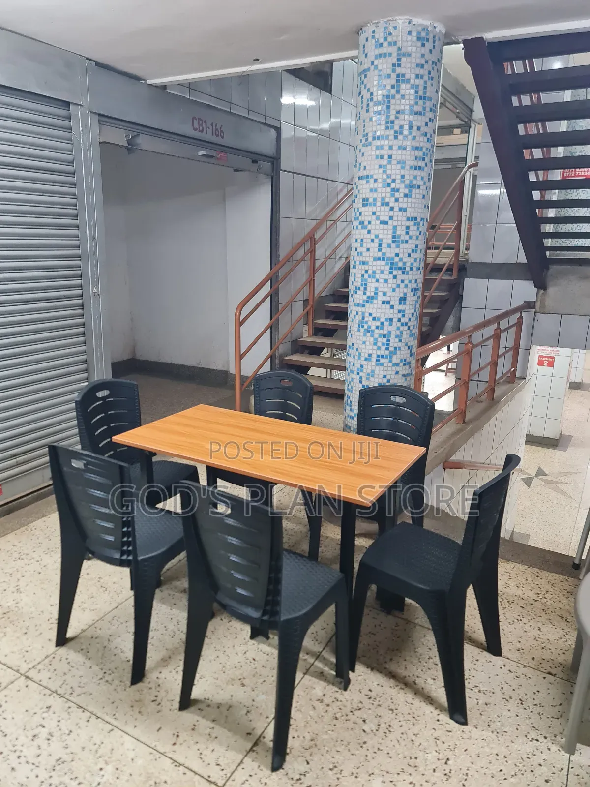 6 Seater Wooden Foldable Table and Chairs Foldable Table and Chairs