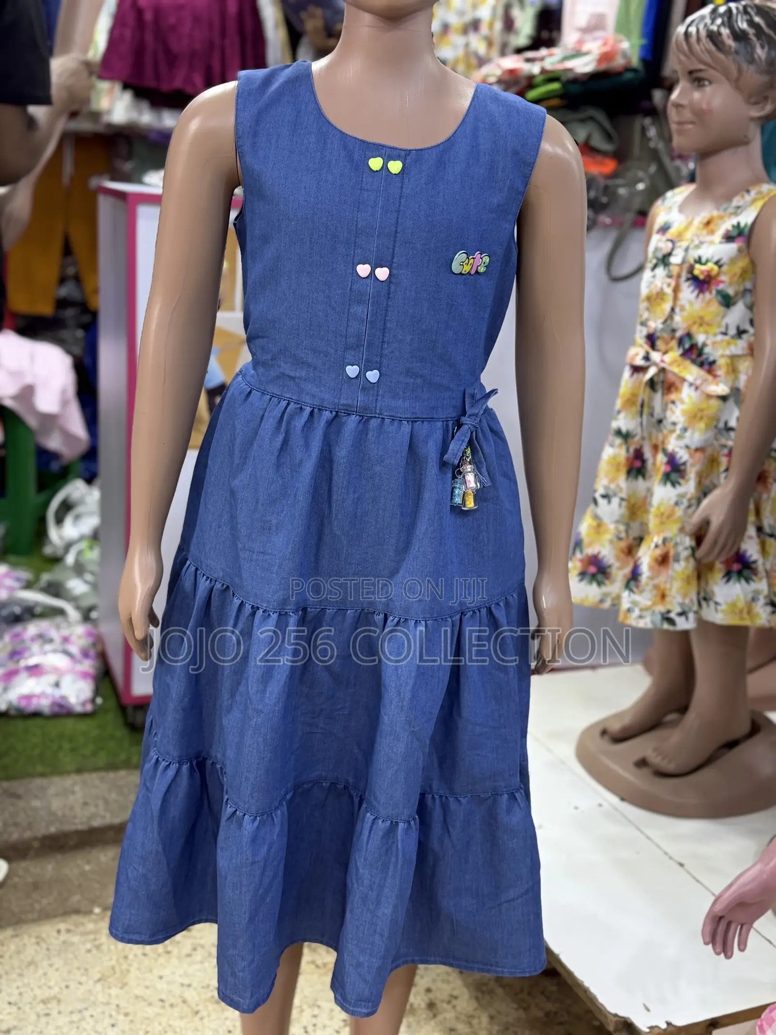 Denim Kids Dresses
