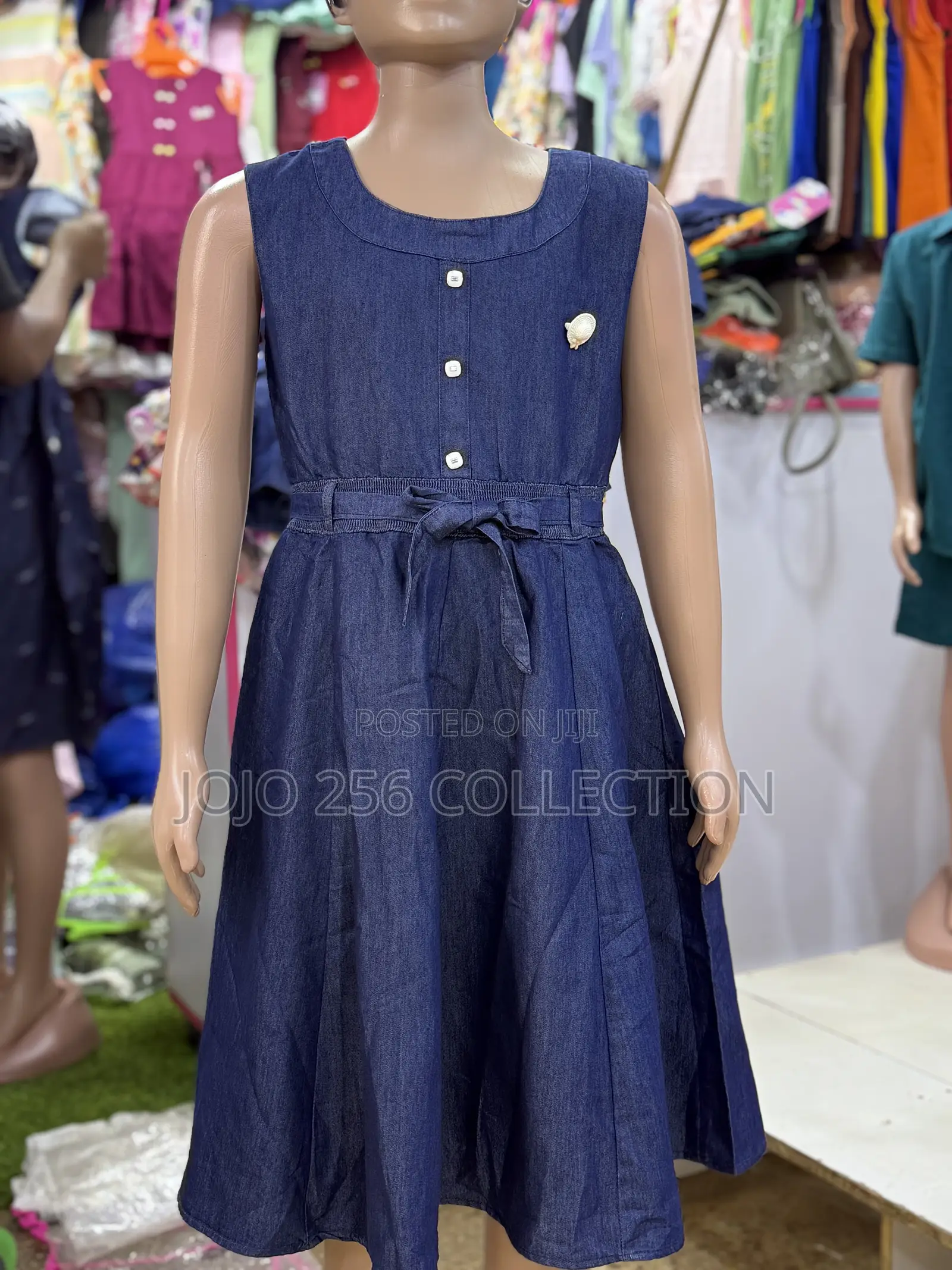 Denim Kids Dresses