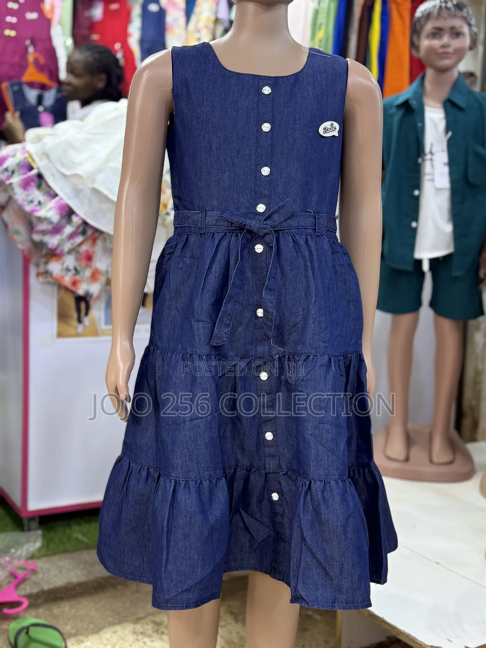 Denim Kids Dresses