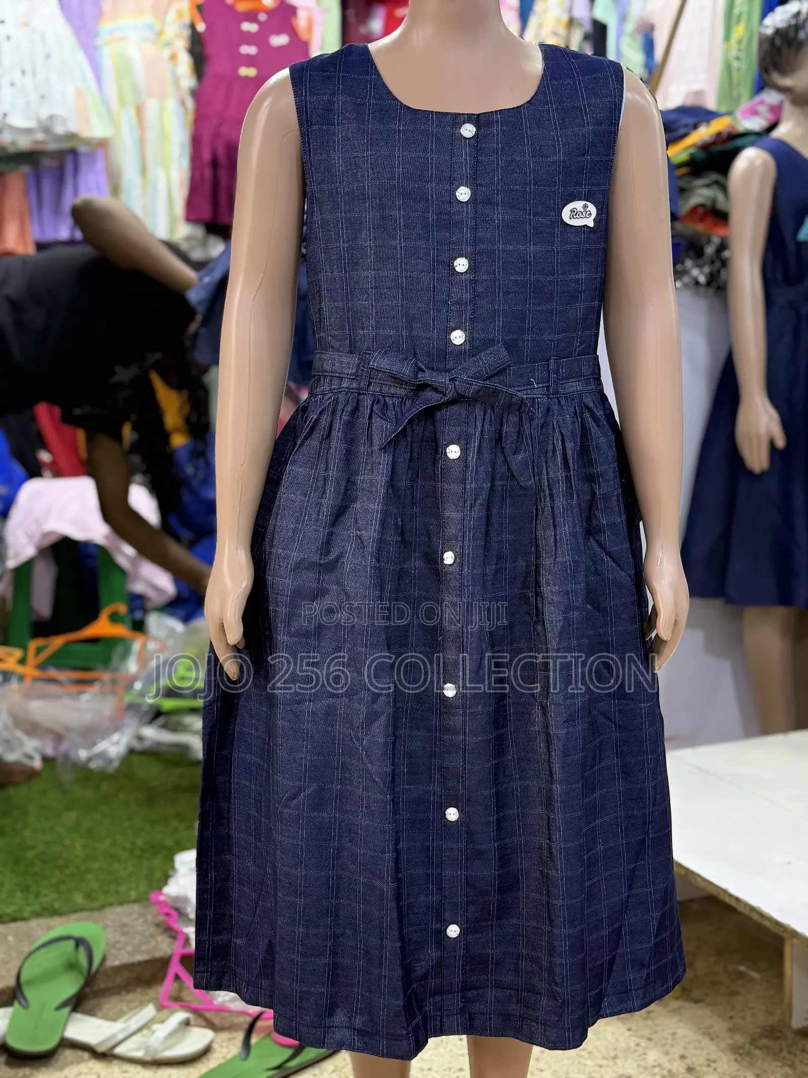 Denim Kids Dresses