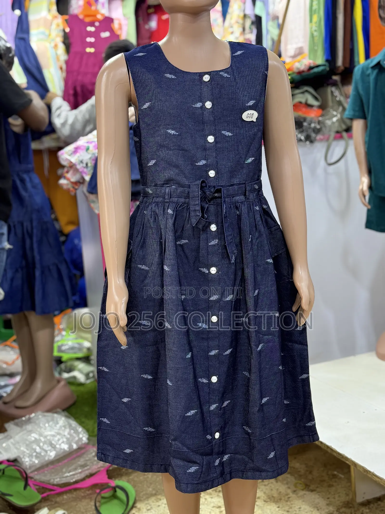 Denim Kids Dresses