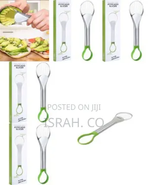Stainless Steel Dragon Fruit Kiwi Avocado Corer Avocado Peeler Slicer