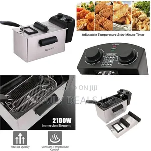 Sonashi Stainless Steel Electric Deep Fryer