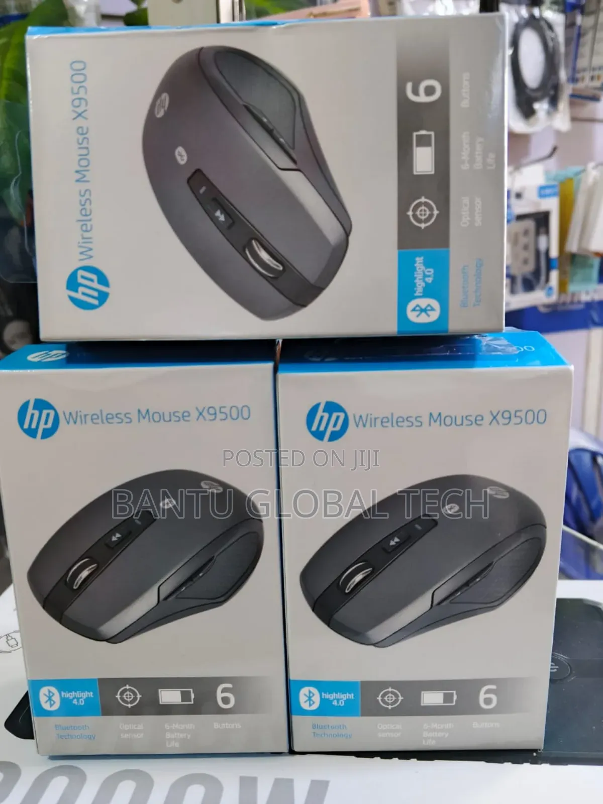 Hp Wireless / Bluetooth Mouse X9500