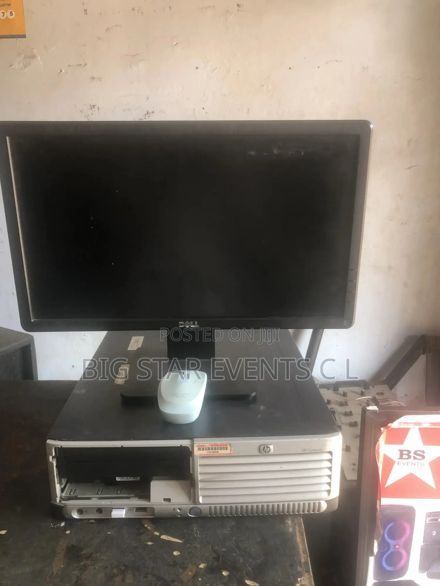 Desktop Computer HP 2GB Intel Pentium HDD+SSD 500GB