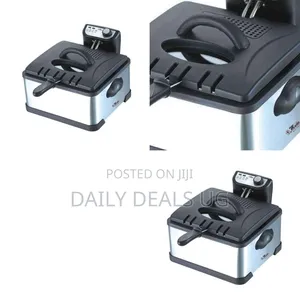 Electro Master Dual-Basket Deep Fryer - Multicolor