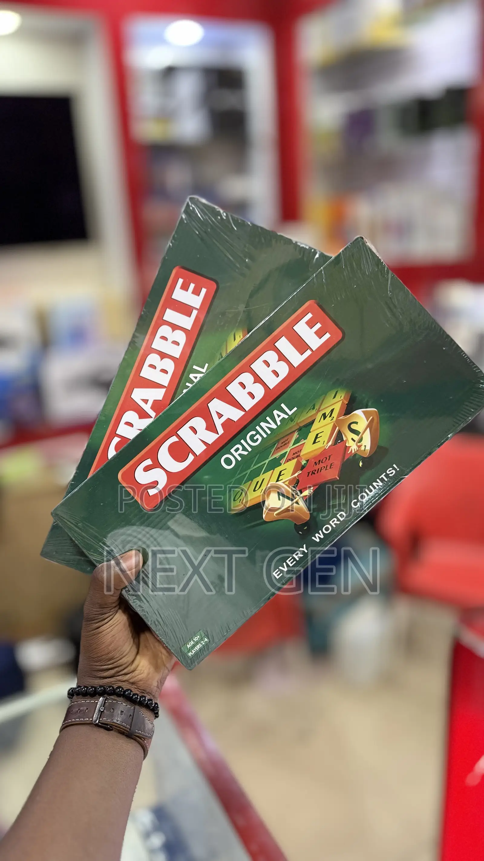 Scrabble Original Game Play