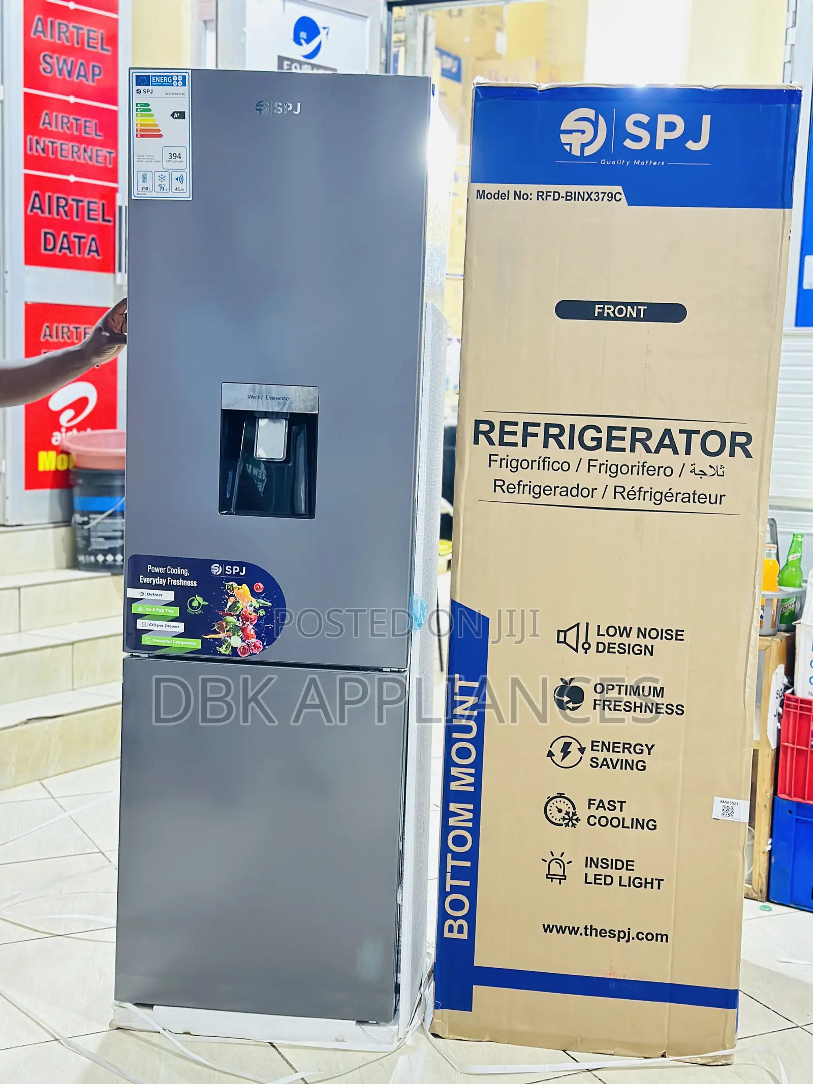 SPJ 379l Refrigerator With 3 Years Warranty