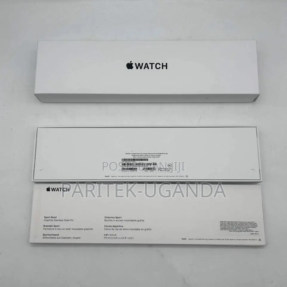 Apple Watch Se 2nd Gen 44mm Black Aluminum Black Sport
