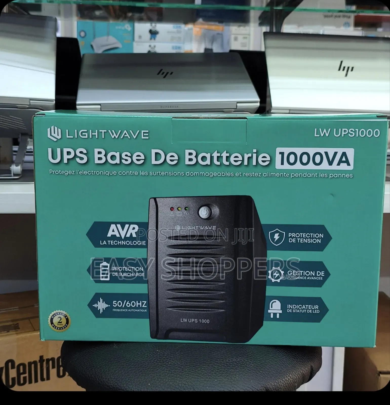 Lightwave Ups Battery Backup 1000va Uninterruptible Power Supply (Ups)