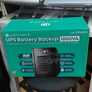 Lightwave Ups Battery Backup 1000va Uninterruptible Power Supply (Ups)