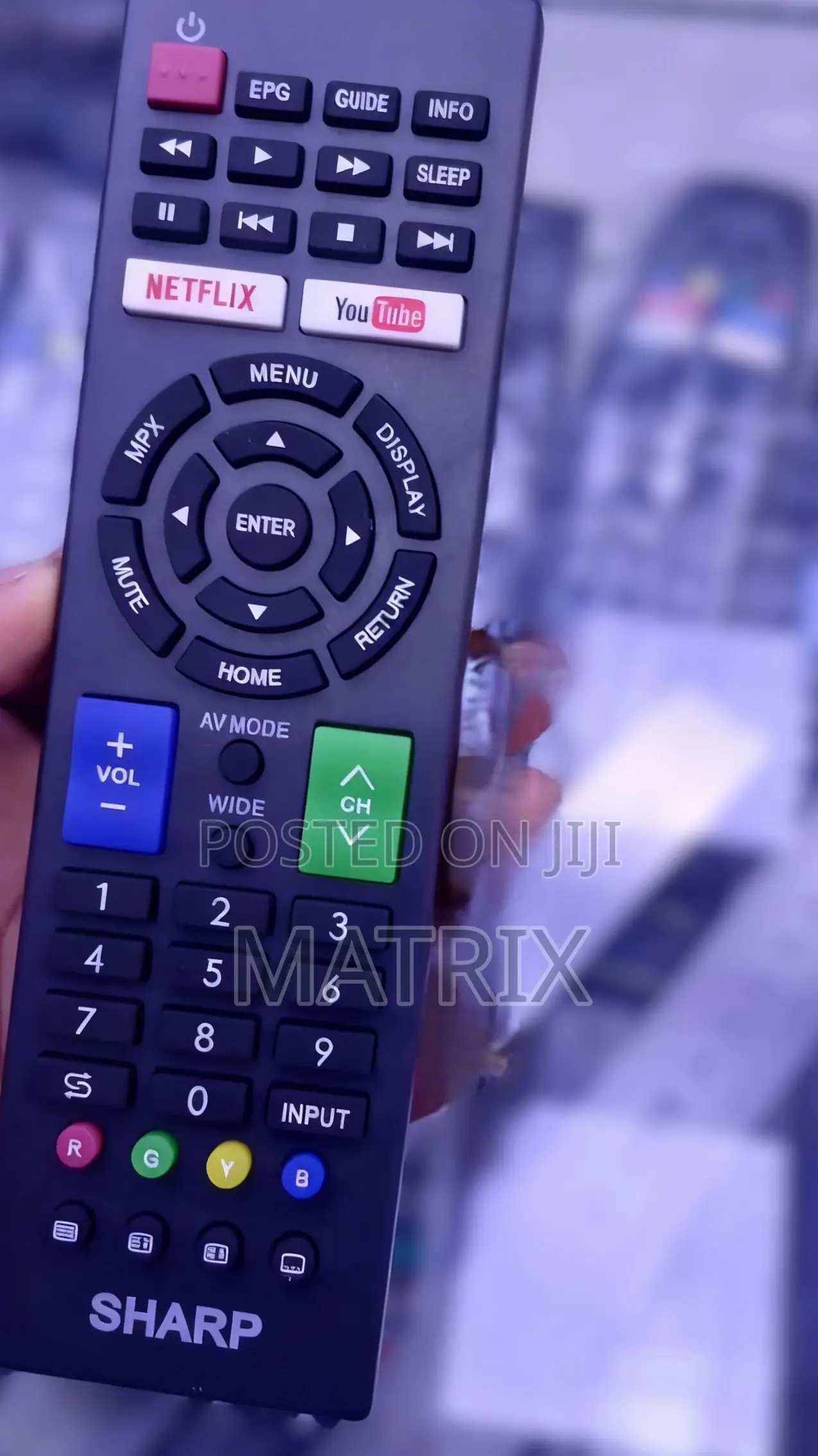 Sharp Tv Remote