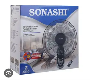 16 Inches Sonashi Wall Fan With Remote Now