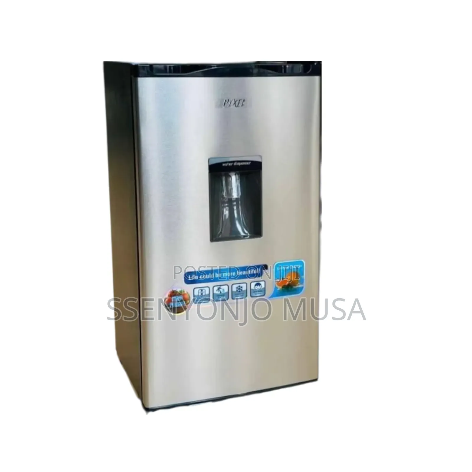 Pixel 120l Refrigerator With Water Dispenser Adjustable -