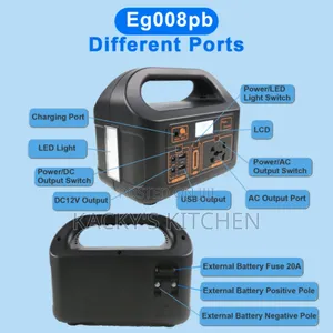 Portable Power Station, 200w Energy Storage Solution