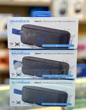 Anker Soundcore Select 3 Portable Outdoor Bluetooth Speaker