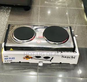 Saachi Double Electric Hot Plate – Multicolour