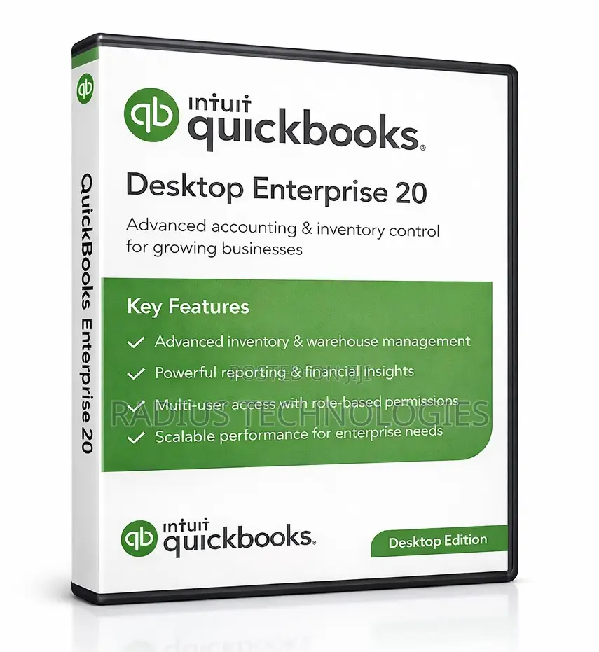 Quickbooks Desktop Enterprise 2020 (Us) – 1 User, 1-Year Subscription