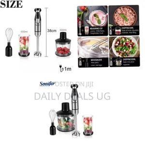 Professional Multi-Function Hand Blender and Food Processor Set