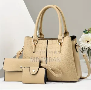 Ziming Faux Leather Top-Handle Handbag