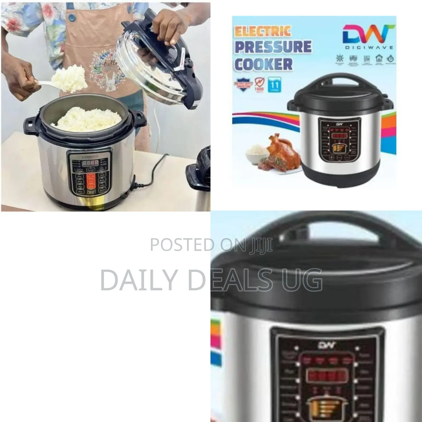 Digiwave 11 Liters Electric Pressure Cooker