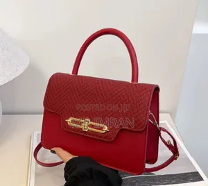 Panel Flap Top Handle Crossbody Bag