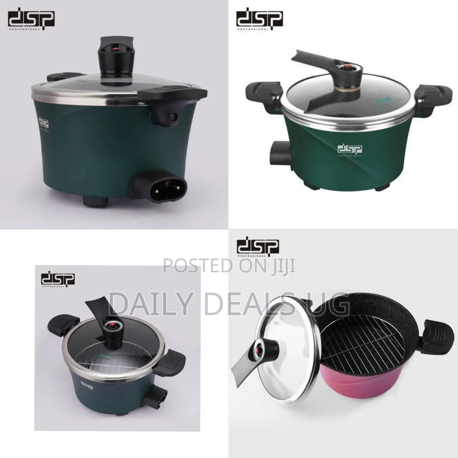 DSP DSP Professional Electric Multi-Cooker (4.5 Litres) - Multicolor