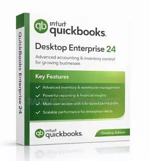 Quickbooks Desktop Enterprise 2024 (Us) – 1 User, 1-Year Subscription