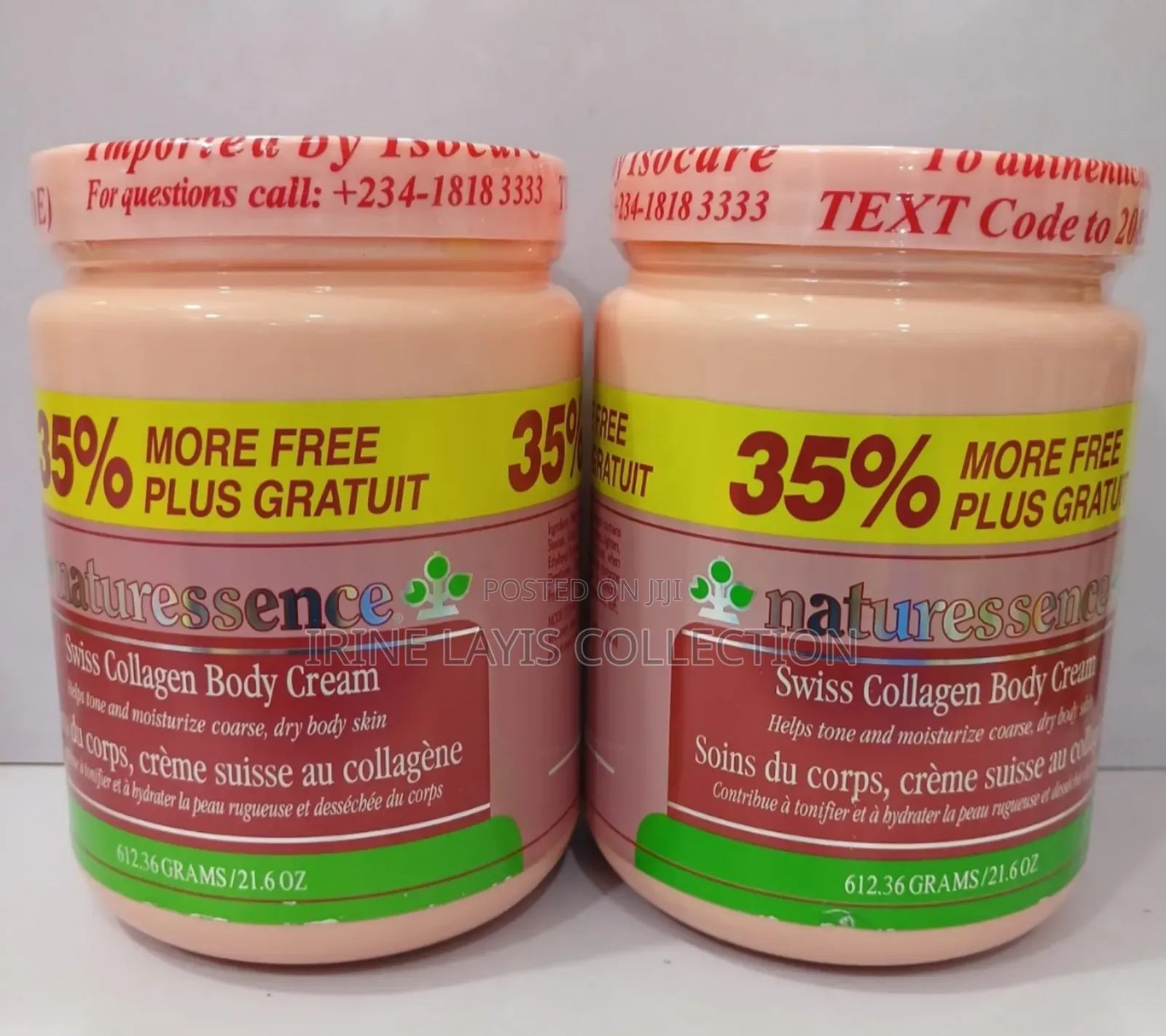 Naturessence Swiss Collagen Body Cream