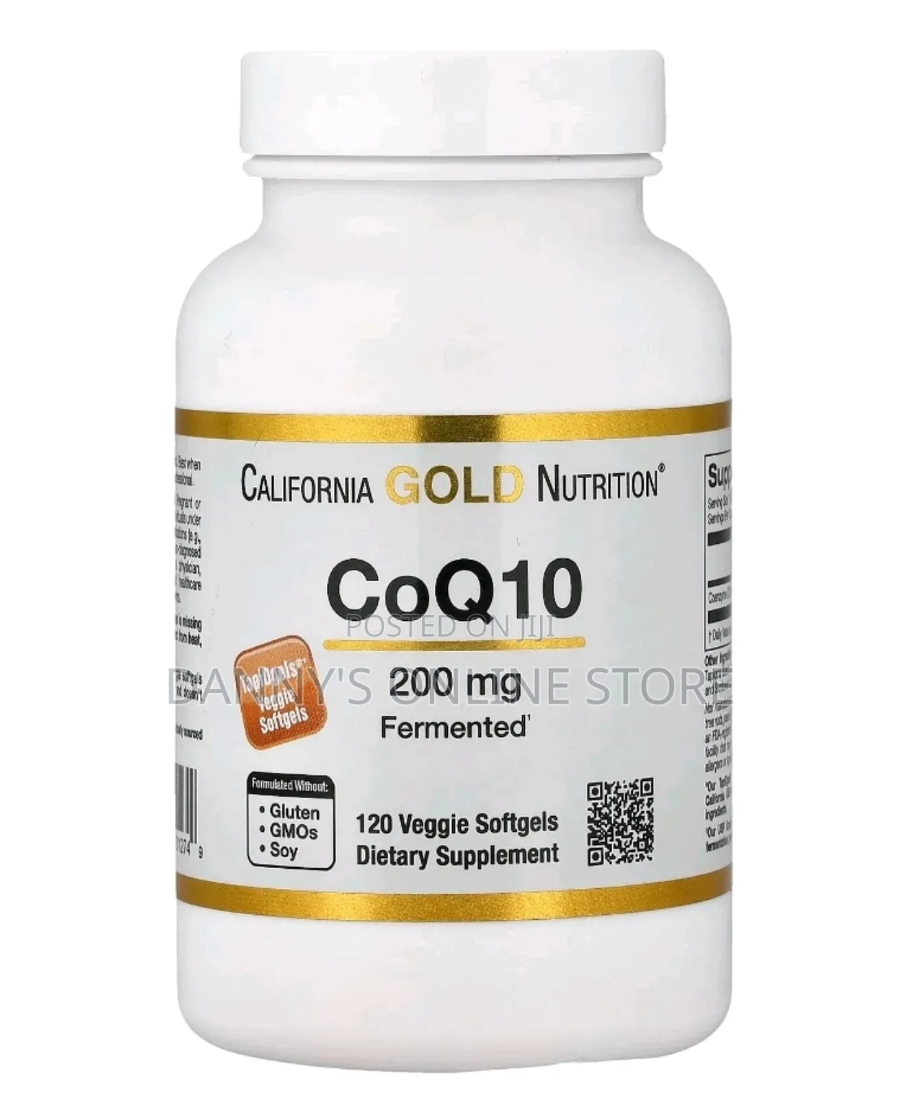 Coq10, Fermented, 200mg, 120 Veggie Capsules