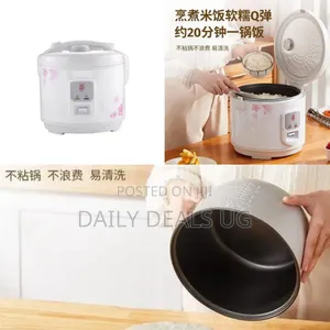 Compact Automatic Electric Rice Cooker - Multicolor