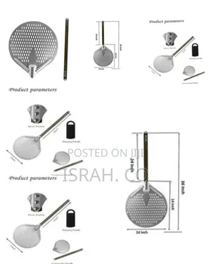 14 Inch By Akylar - Perforated Pizza.