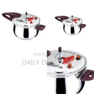 Deluxe Stainless Steel Stovetop Pressure Cooker