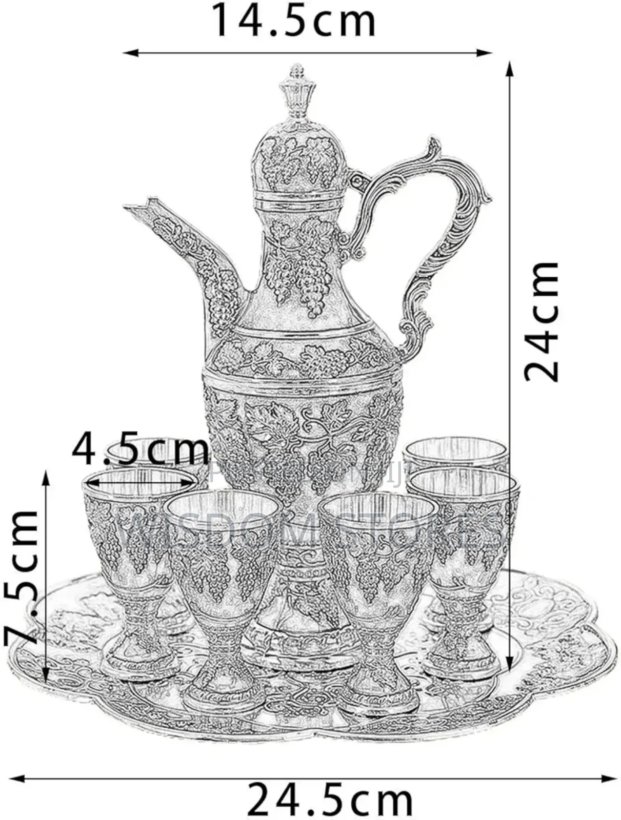 Turkish Teapot Set